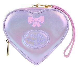 Loungefly- Polly Pocket Compact Playset Figural Zip Around Wallet